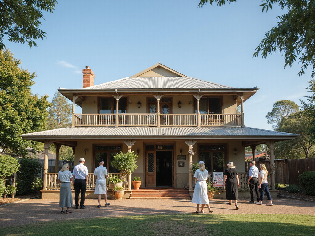 Kosher hotel in Australia surrounded by lush greenery