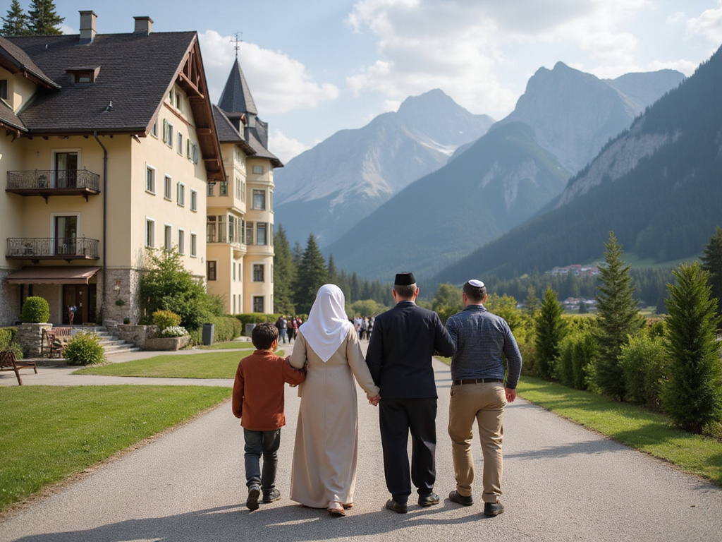 Kosher family vacation in Austria's grand hotel