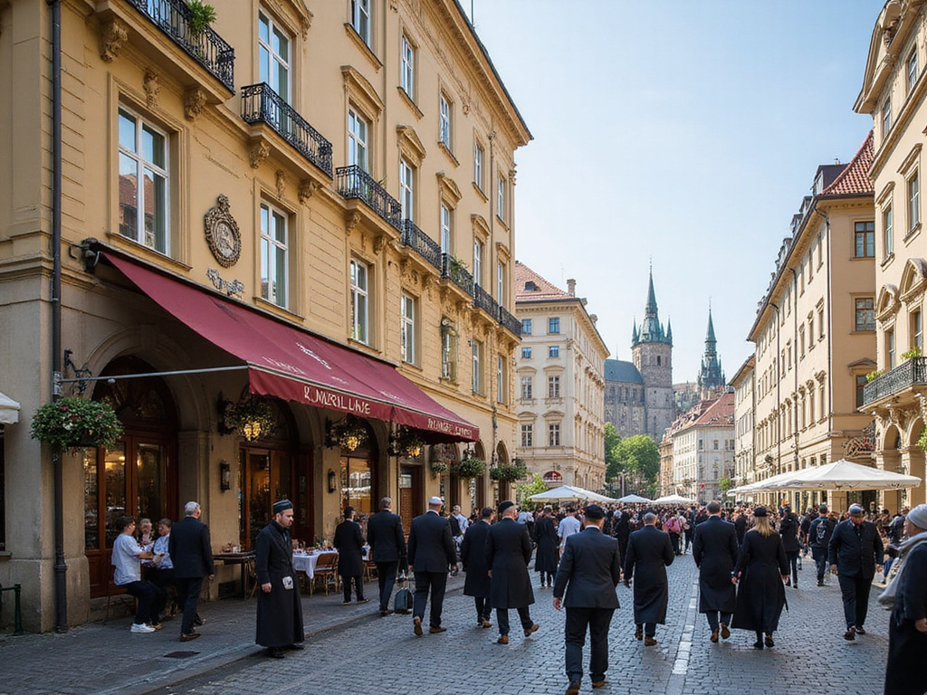 Kosher hotel in Prague with observant Jewish tourists and attractions