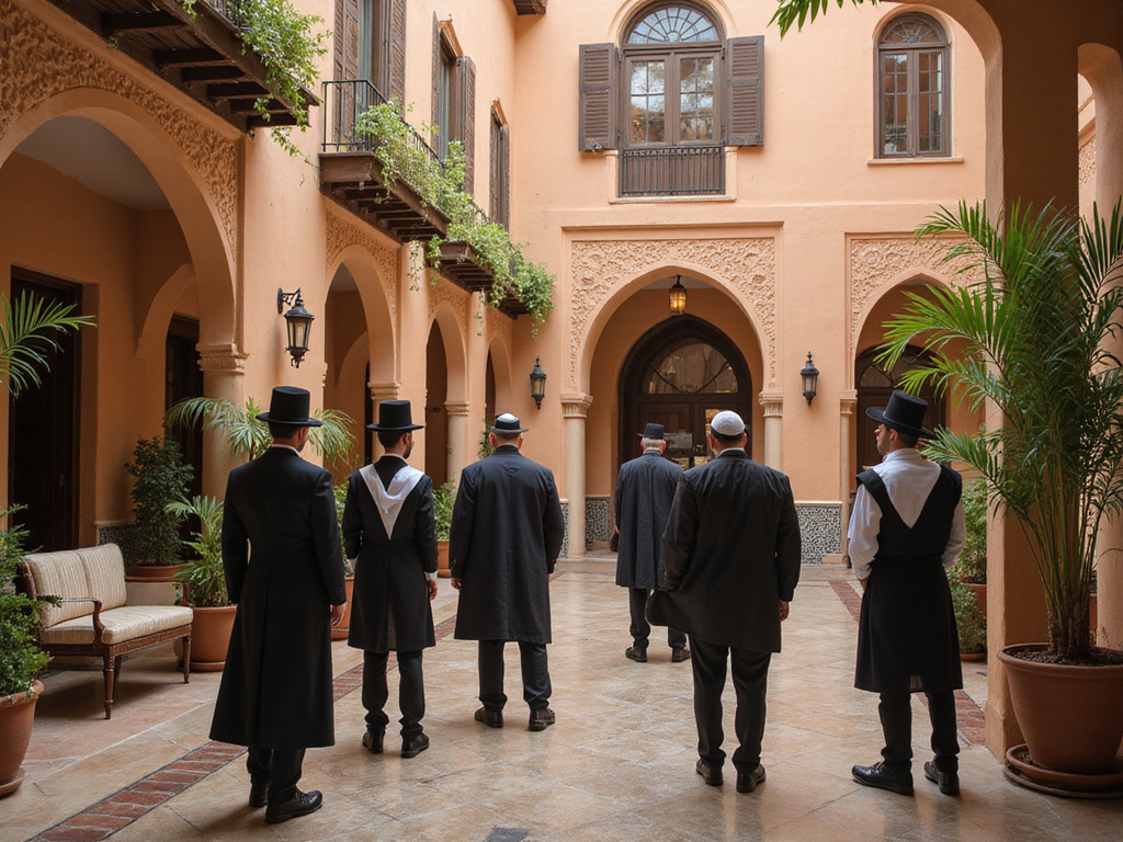 Luxurious Kosher hotel in Morocco with Orthodox Jewish guests