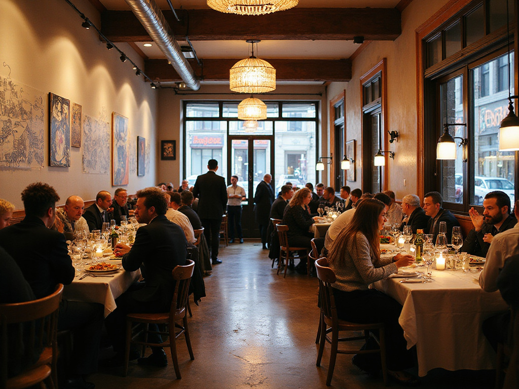 Bustling kosher restaurant scene in Antwerp's Diamond District